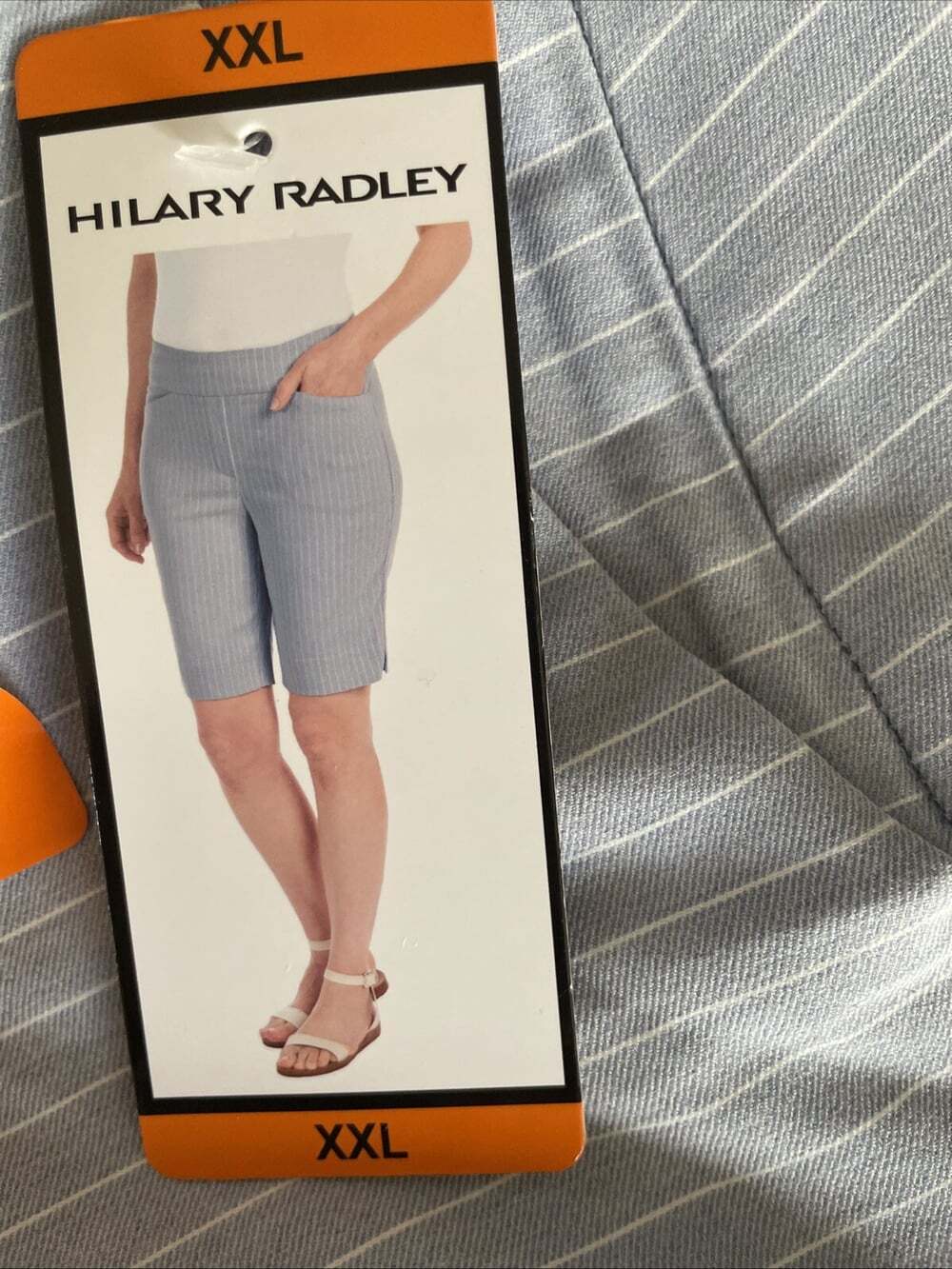 Hilary Radley Women's Stretch Pull On Bermuda Short Size XXL
